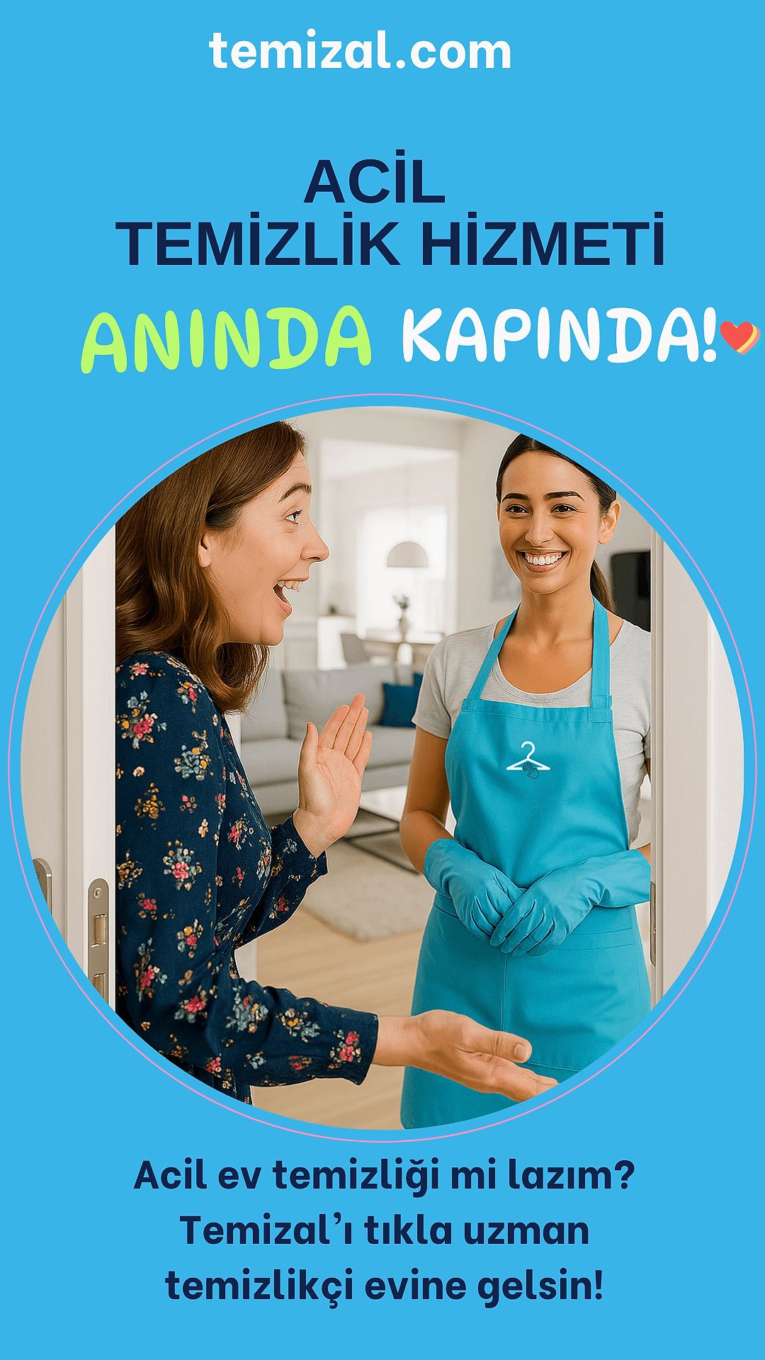 Acil Ev Temizliği Hizmeti ve Aynı Gün Temizlikçi Çözümleri