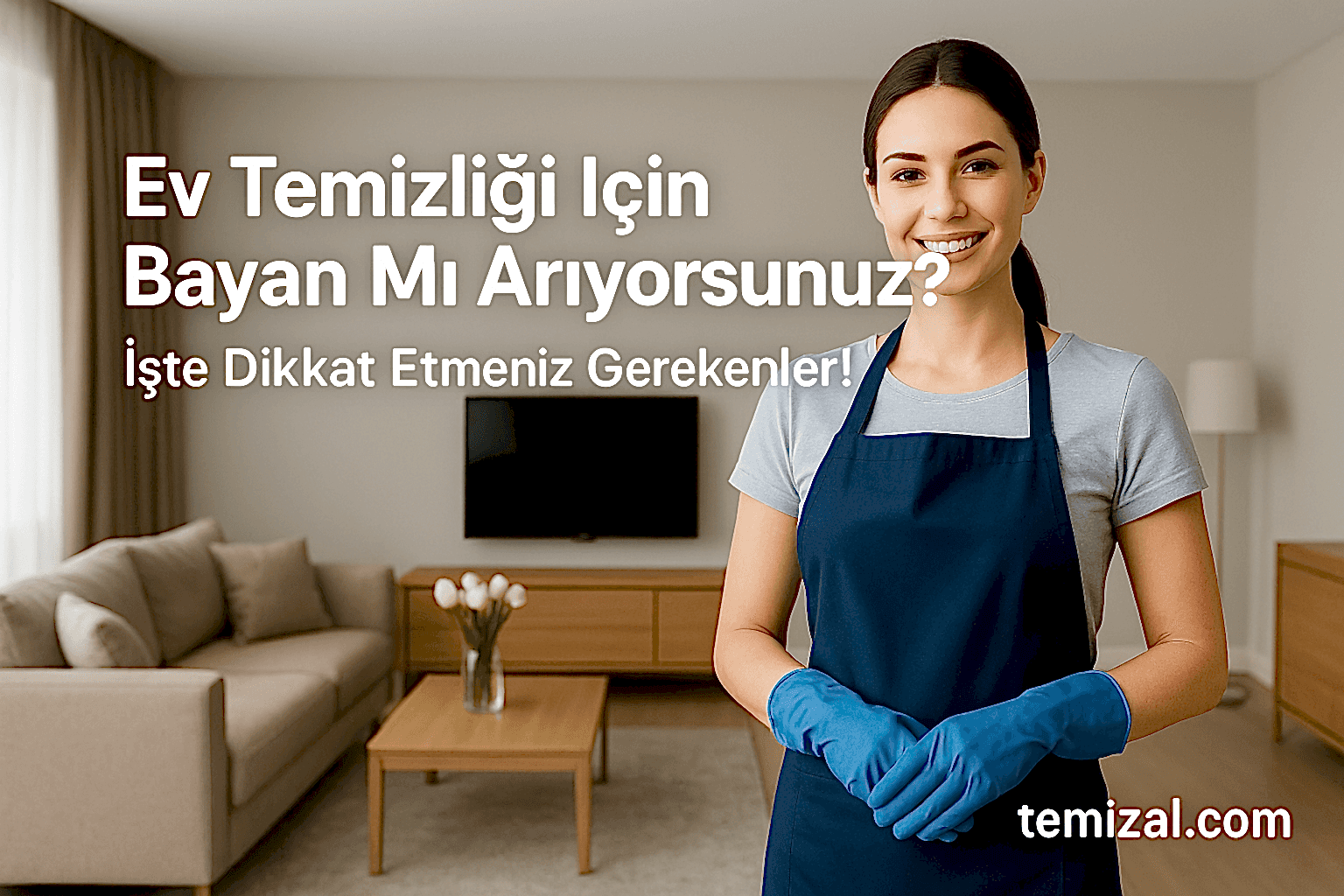 Ev Temizliği İçin Bayan Mı Arıyorsunuz? İşte Dikkat Etmeniz Gerekenler!