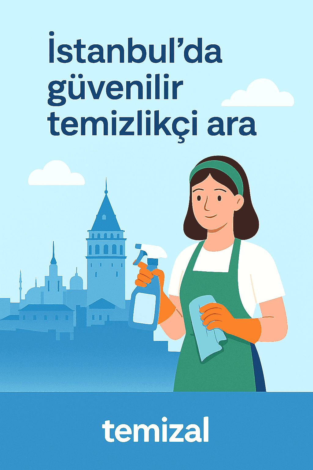 İstanbul’da güvenilir temizlikçi ara