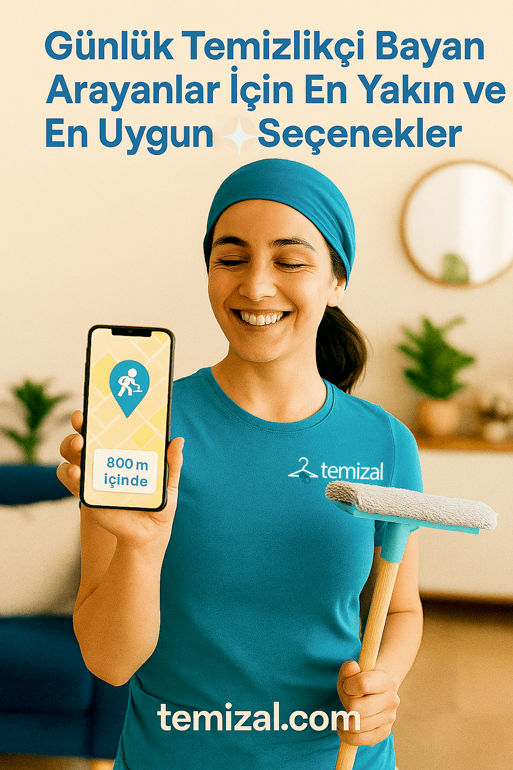 Günlük Temizlikçi Bayan Arayanlar İçin En Yakın ve Güvenilir Seçenekler