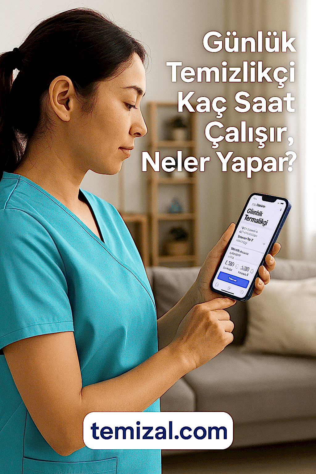 Günlük Temizlikçi Kaç Saat Çalışır, Neler Yapar?