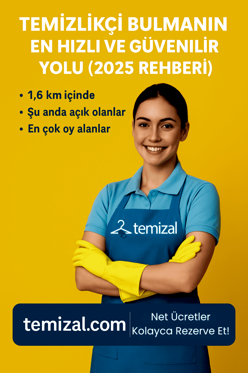  Temizlikçi Bulmanın En Hızlı ve Güvenilir Yolu (2025 Rehberi)