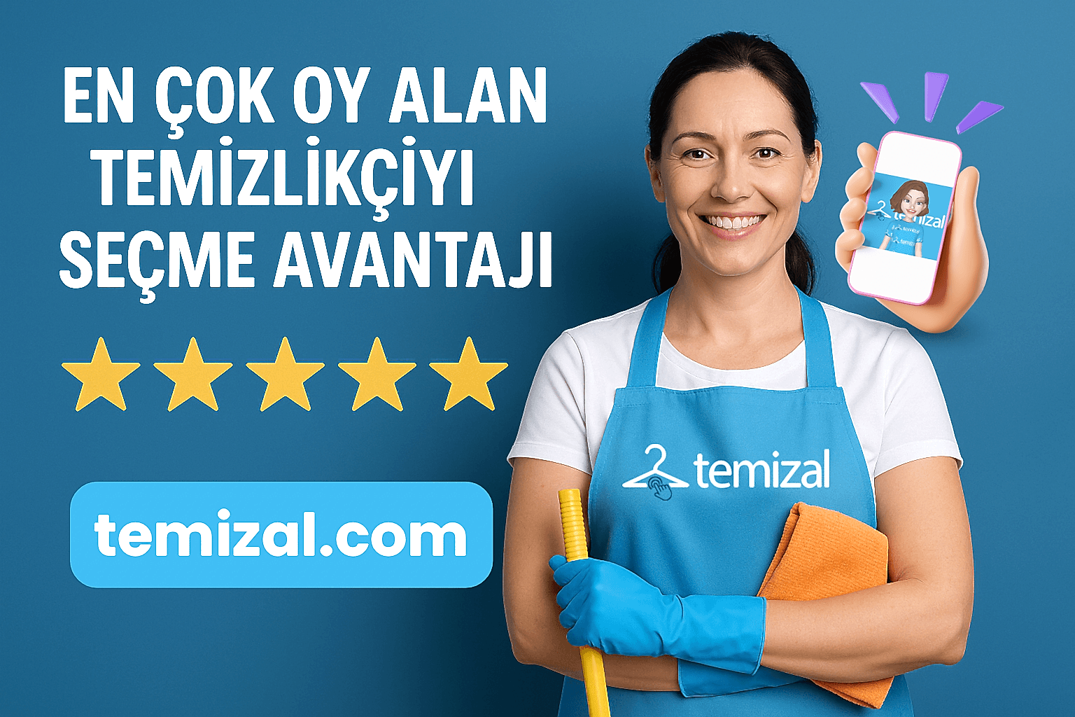 En Çok Oy Alan Temizlikçileri Seçme Avantajı