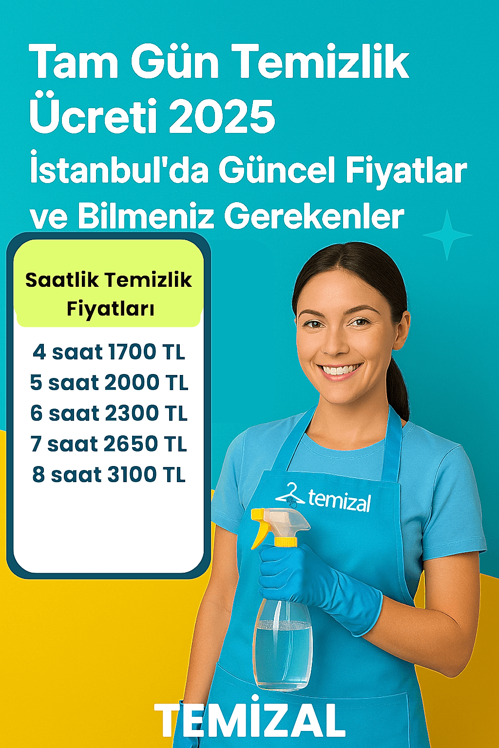 Tam Gün Temizlik Ücreti 2025: İstanbul’da Güncel Fiyatlar ve Bilmeniz Gerekenler