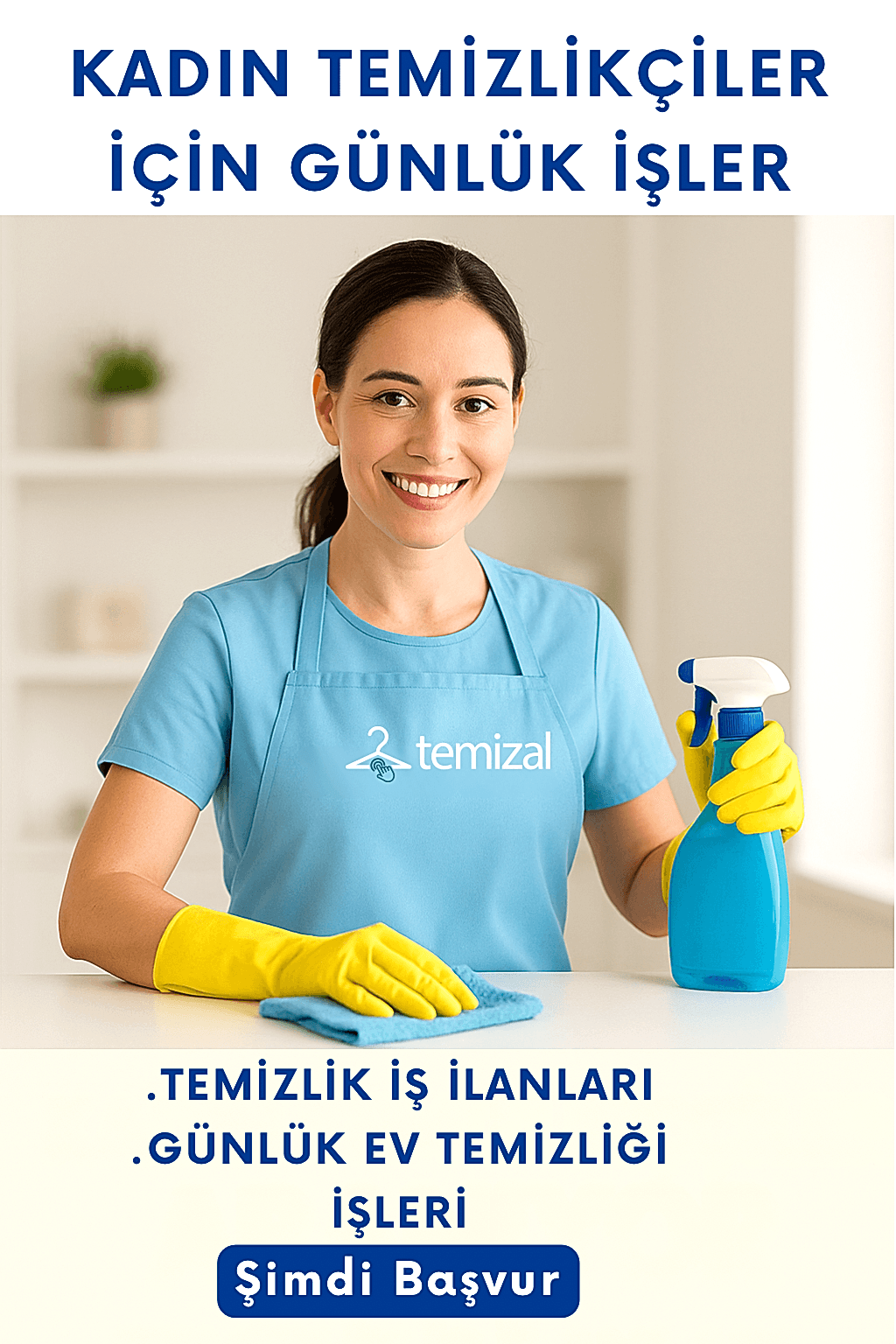 Kendi Ayakları Üzerinde Durmak İsteyen Kadınlara: Günlük Temizlik İşleriyle Hemen Kazanmaya Başlayın